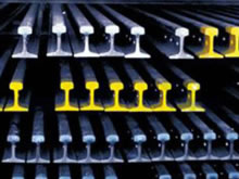 鉄道材料のためのDIN536標準的な鋼鉄柵A55/A65/A75/A100/A120