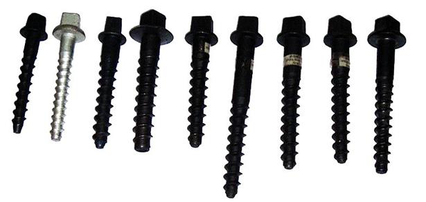 ねじスパイクのさまざま